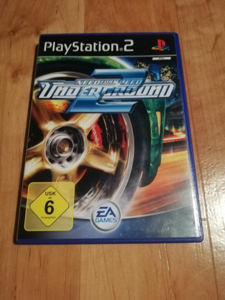 Need for Speed Underground 2 Playstation 2 komplett mit Anleitung SLES 52725/ USK ab 6 Jahren(großes USK Symbol)